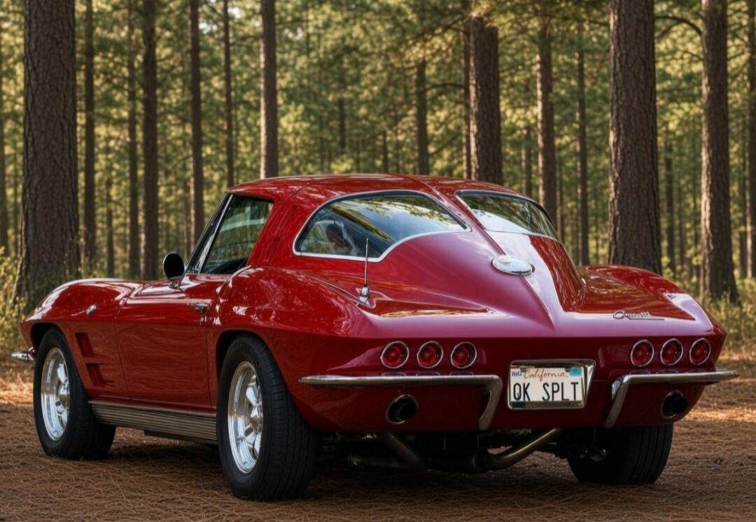 CALIFORNIA OK SPLT Corvette