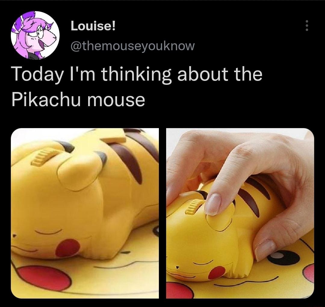 IGTVIESY themouseyouknow Tday Im thinking about the Pikachu mouse