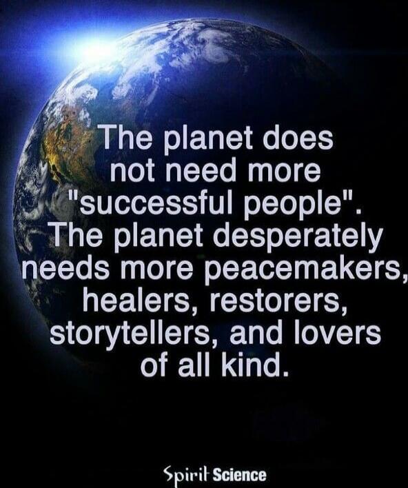 The planet does not need more 