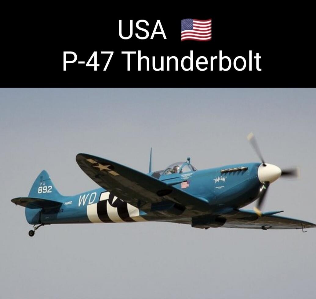 USA 🇺🇸 P-47 Thunderbolt