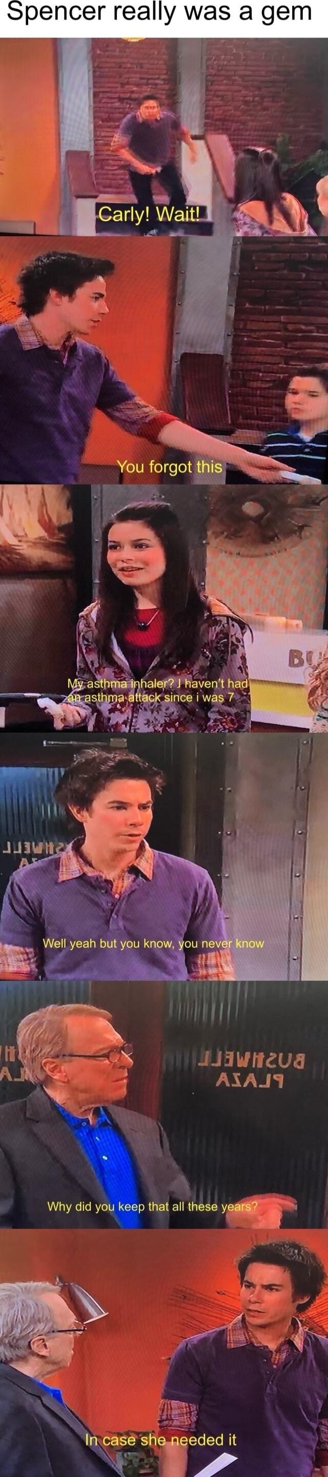 pencer really was a gem that all these yeafSRRIES