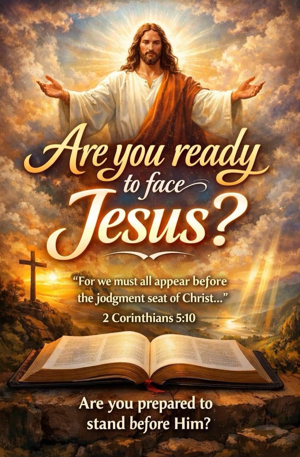 Are you ready to face Jesus? 