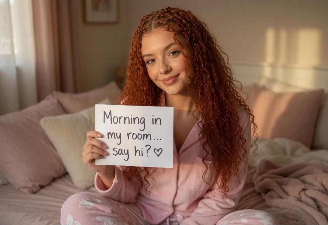 Morning in my room... say hi? ♡