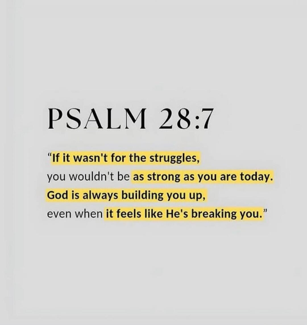 PSALM 28:7 