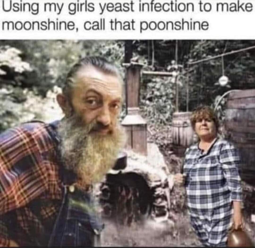 Using my giris yeast iniection to make moonshine call that poonshine