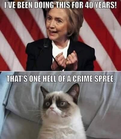 I'VE BEEN DOING THIS FOR 40 YEARS! THAT'S ONE HELL OF A CRIME SPREE.