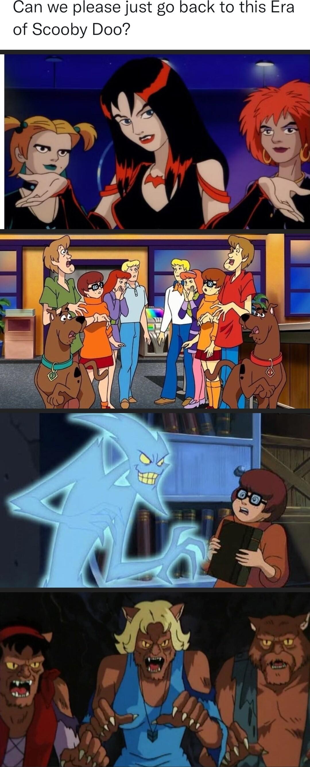 an we please just go back to this Era of Scooby Doo