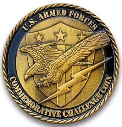 U.S. ARMED FORCES COOPERATIVE CHALLENGE COIN