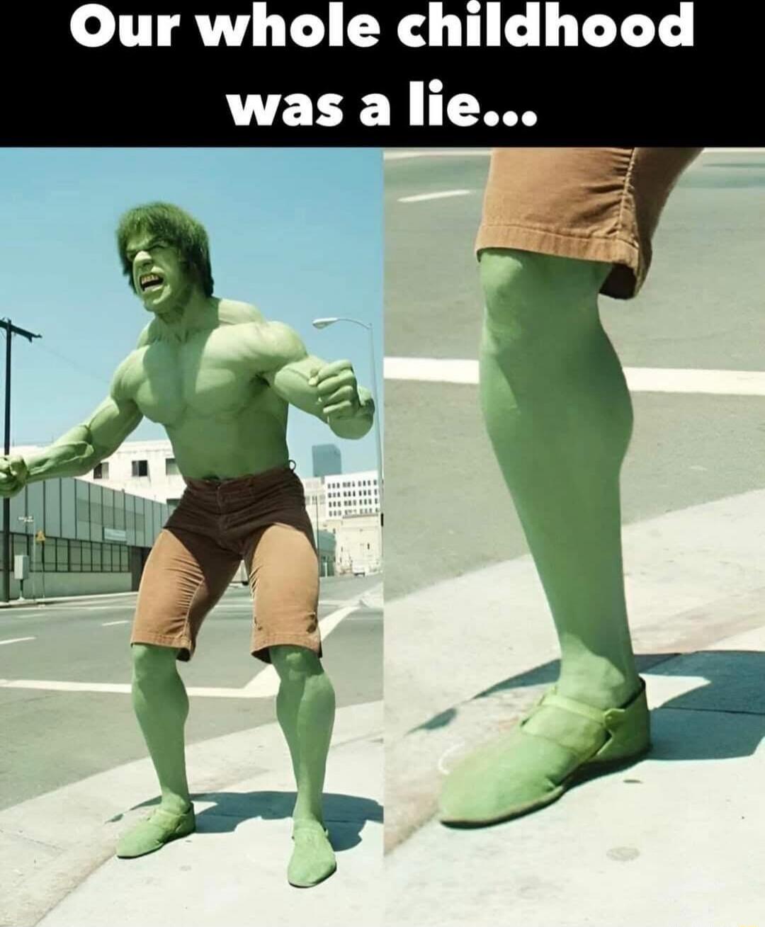 Our whole childhood was a lie...