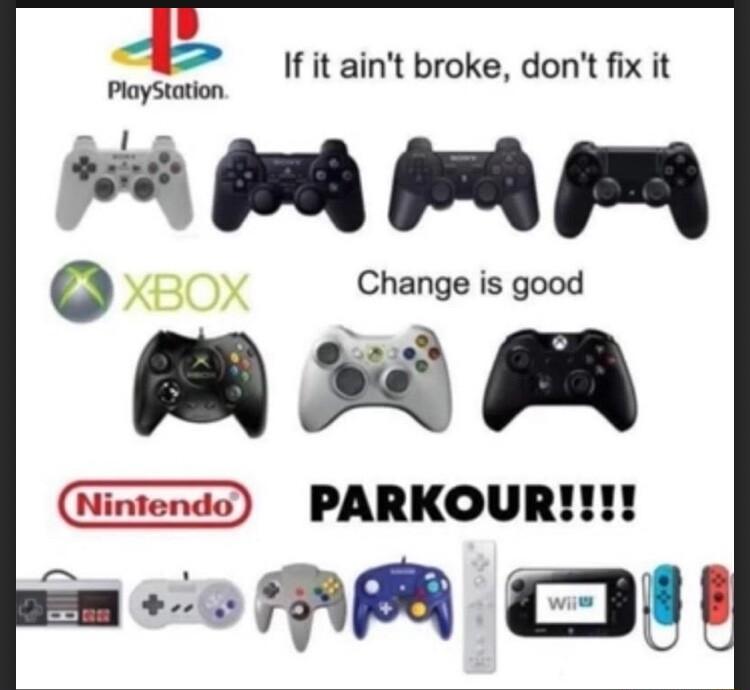 Change is good MR R PARKOUR L B LL