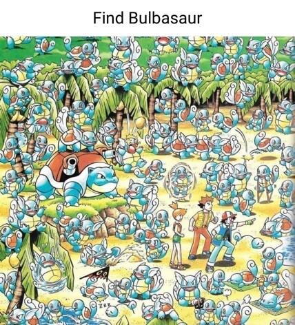 Find Bulbasaur