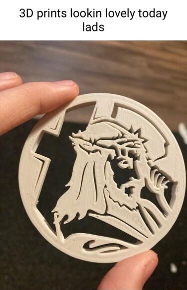 3D prints lookin lovely today lads