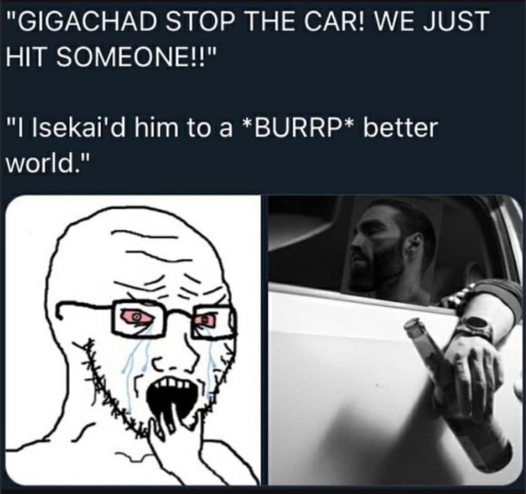 pClC7Ne VADESH OIS I o SN 7 R Y SN IV HIT SOMEONE l Isekaid him to a BURRP better world