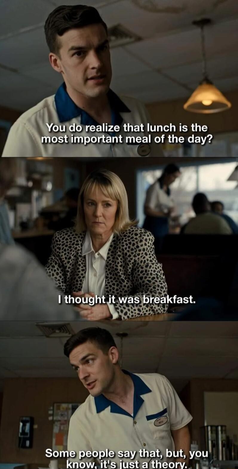 alize that lunch is the ENENCEIRT R day R 1 1