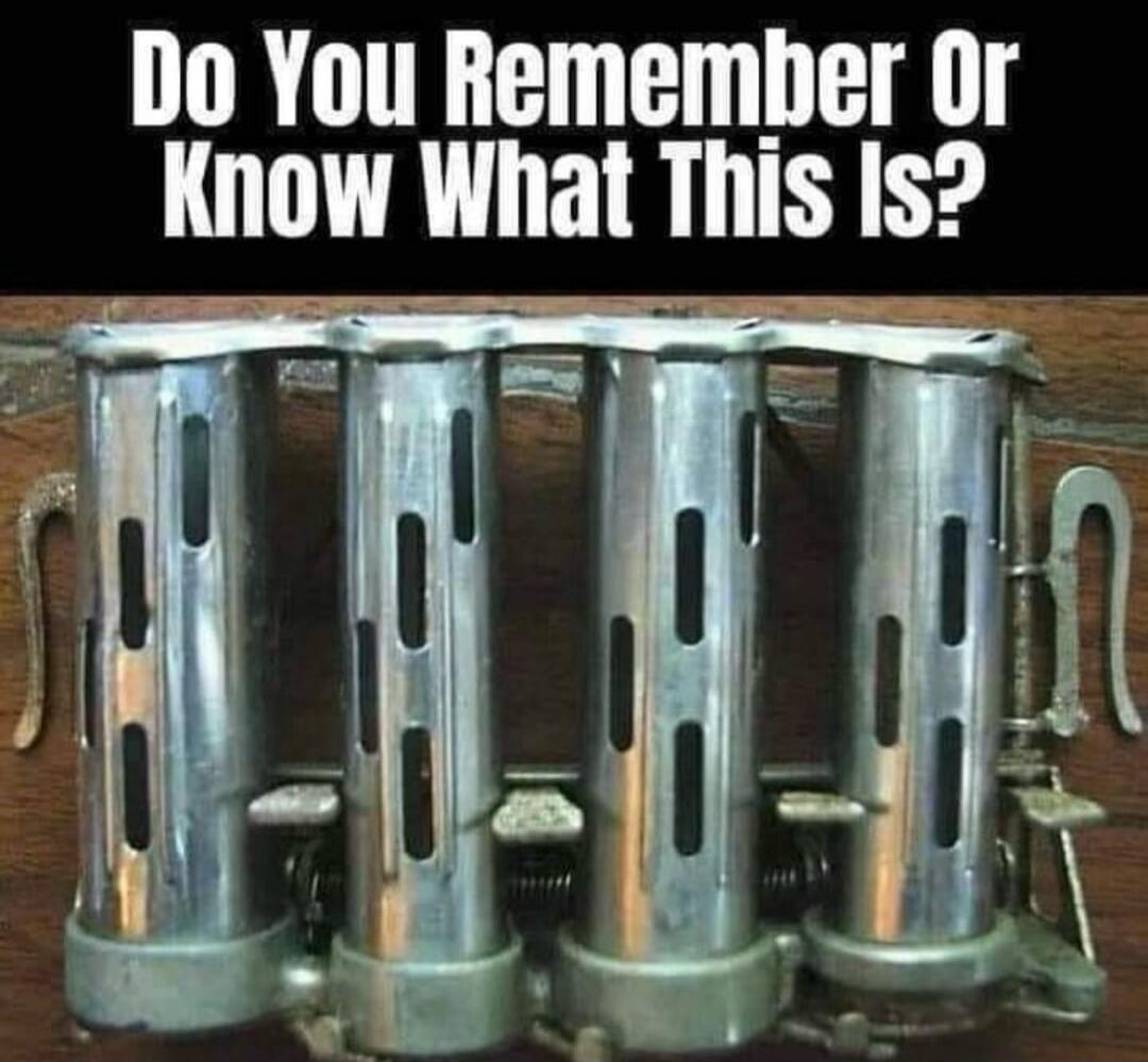 Do You Remember Or Know What This Is?