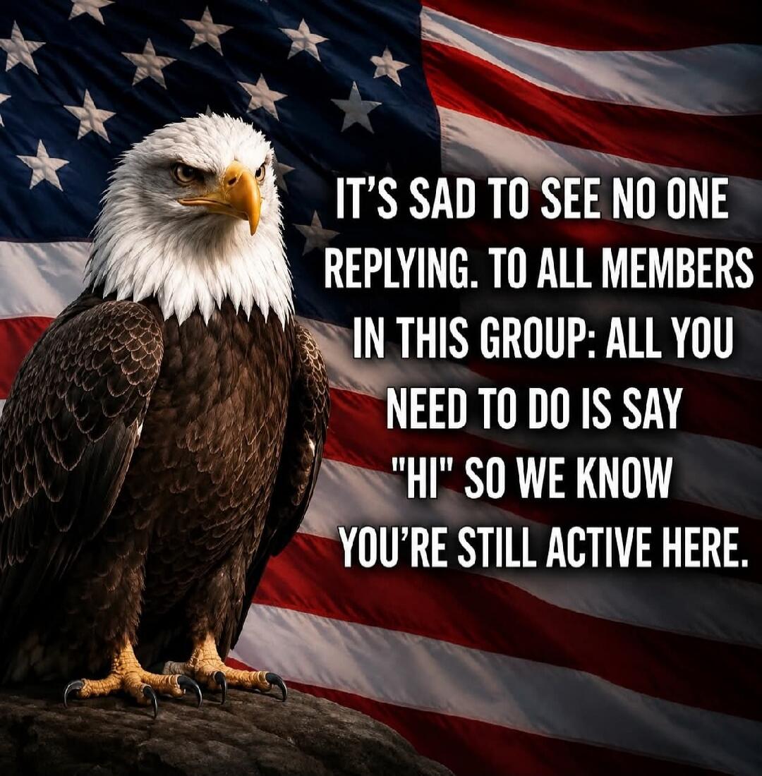IT'S SAD TO SEE NO ONE REPLYING. TO ALL MEMBERS IN THIS GROUP: ALL YOU NEED TO DO IS SAY 