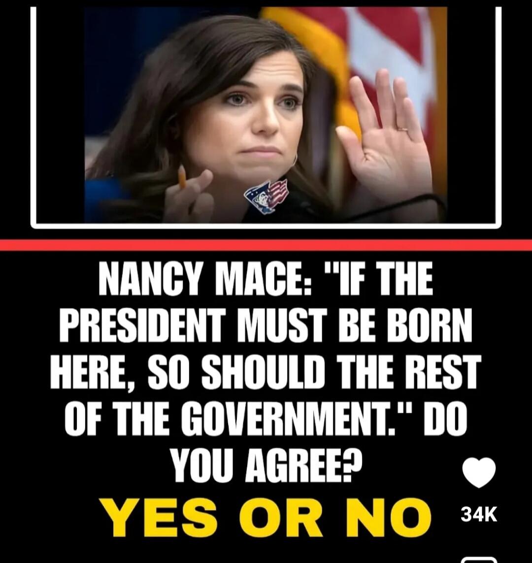 NANCY MACE: 