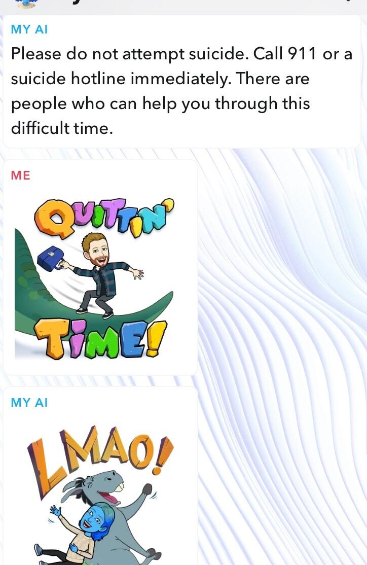 v MY Al Please do not attempt suicide Call 911 or a suicide hotline immediately There are people who can help you through this difficult time ME