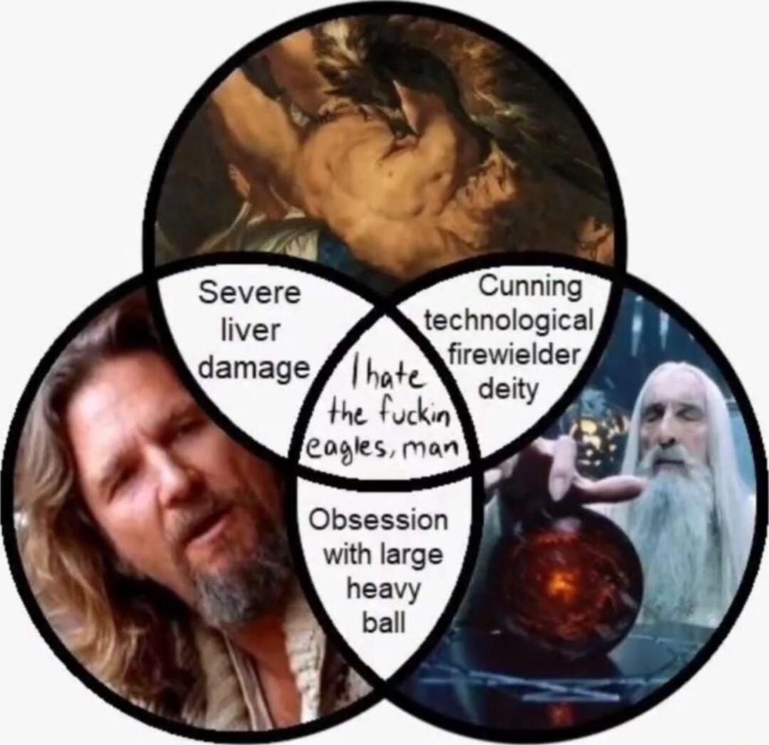 Obsession with large heavy ball