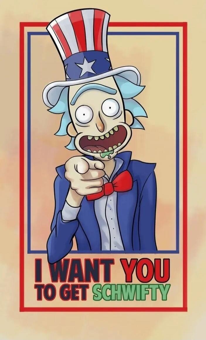 I WANT YOU TO GET SCHWIFTY