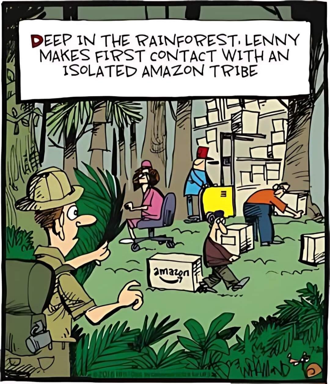 DEEP IN THE RAINFOREST LENNY MAKES FIRST cONTACT WITH AN 1SOLATED AMAZON TRIBE