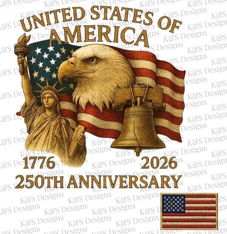 UNITED STATES OF AMERICA 1776 2026 250TH ANNIVERSARY
