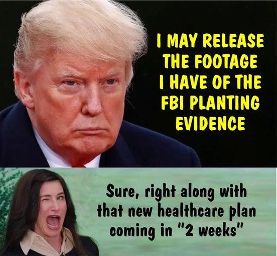 L MAV DEIEACE UM Luutm L0013 THE F 1 HAVE O HAVE OF FBI PLAN Sure right along with that new healthcare plan coming in 2 weeks