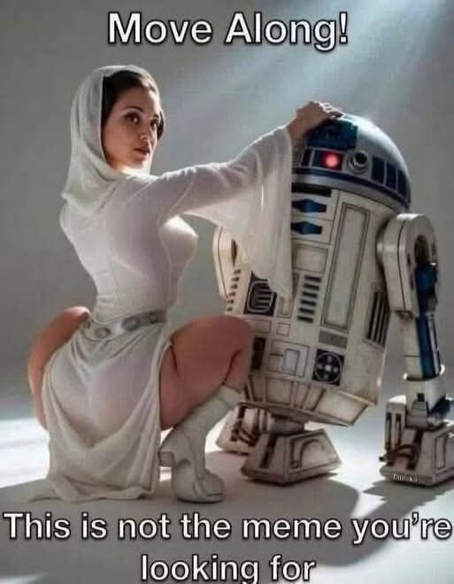 Move Along! This is not the meme you're looking for