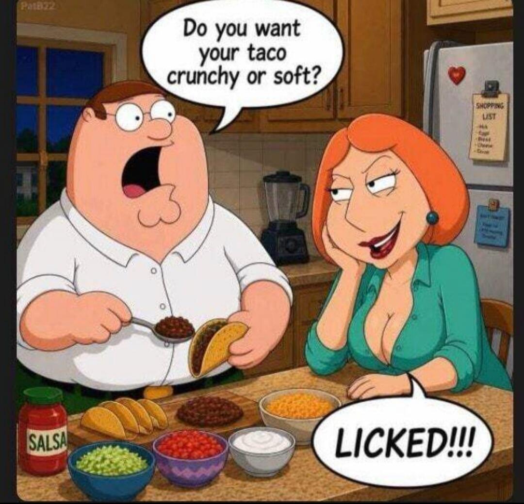 Do you want your taco crunchy or soft? LICKED!!! SHOPPING LIST SALSA