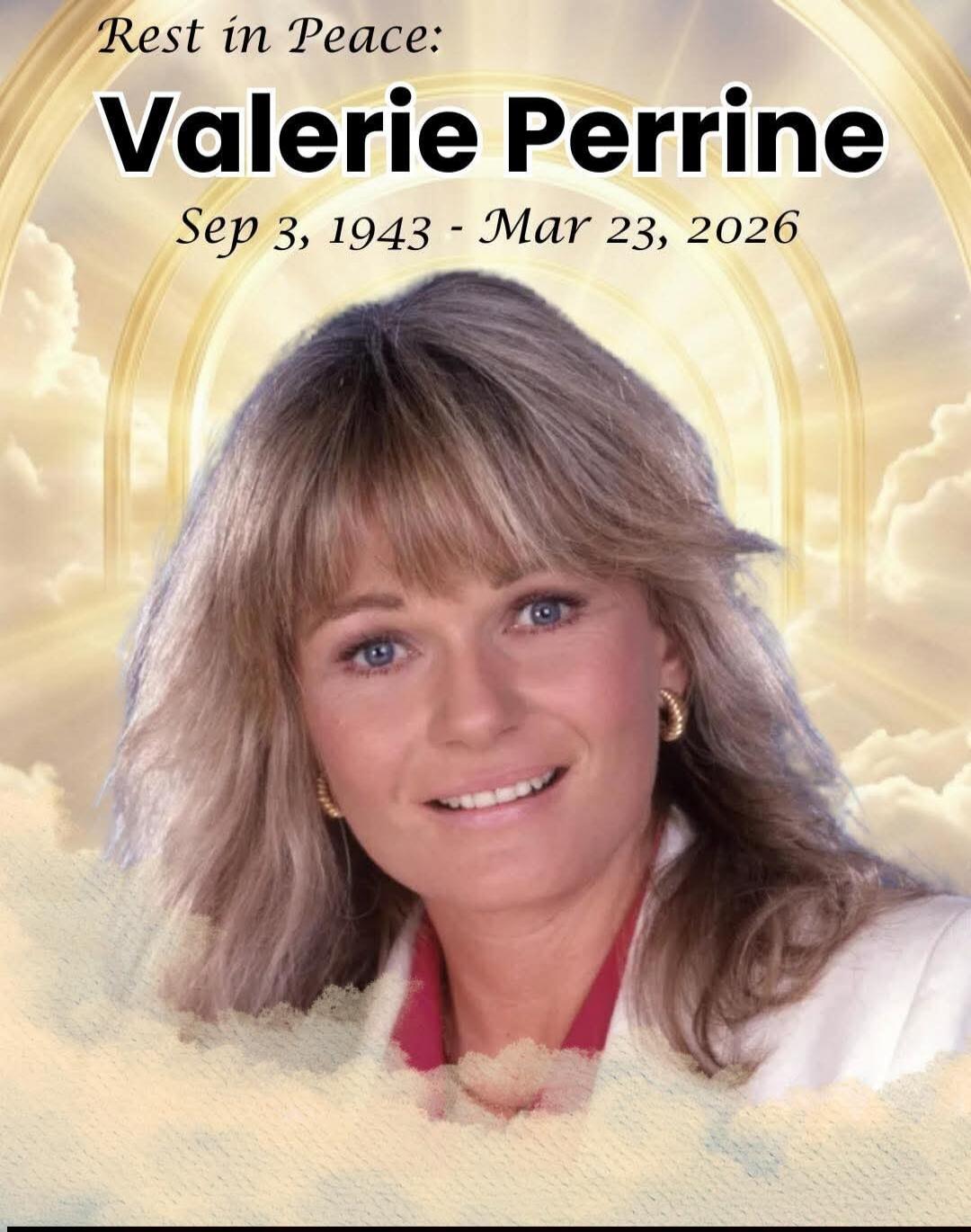 Rest in Peace: Valerie Perrine Sep 3, 1943 - Mar 23, 2026