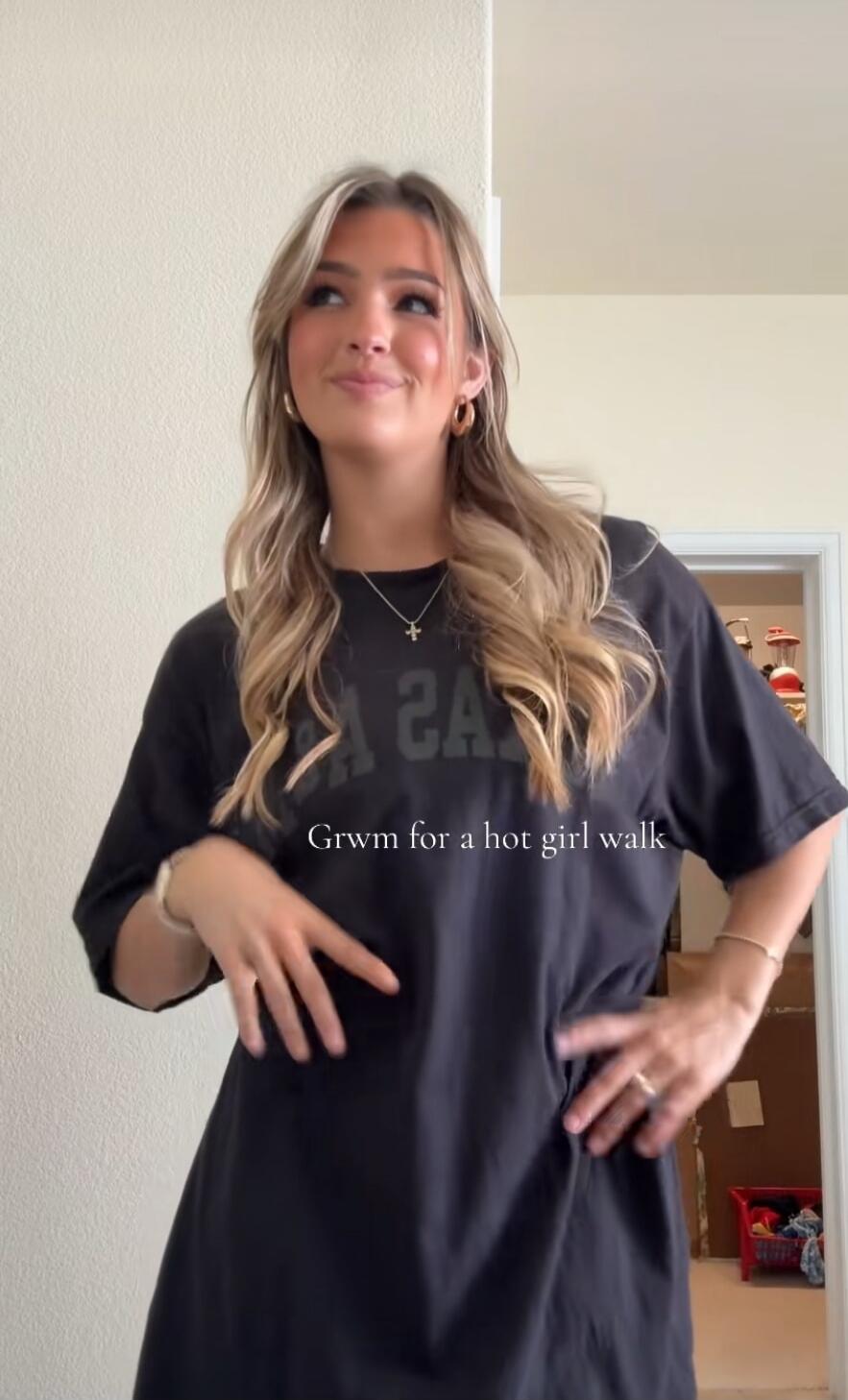 Grwm for a hot girl walk