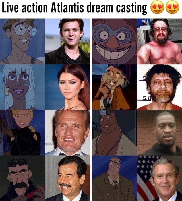 Live action Atlantis dream casting