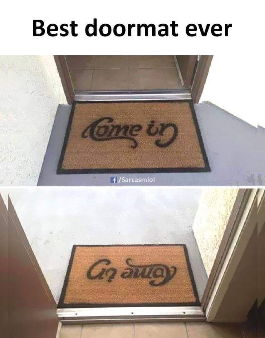 Best doormat ever