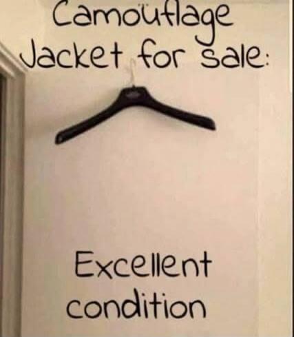 Camouflage Jacket for sale: Excellent condition