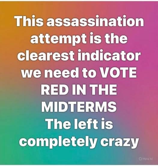This assassination attempt is the clearest indicator we need to VOTE RED IN THE MIDTERMS The left is completely crazy
