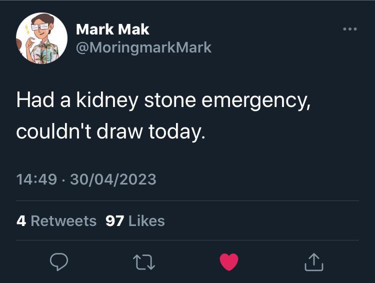 Mark Mak GIVLTTT T ET AV ET S RECIEN e EVES TR o 1A lele R EVTATI EIYA 1449 30042023 4 Retweets 97 Likes S s L i