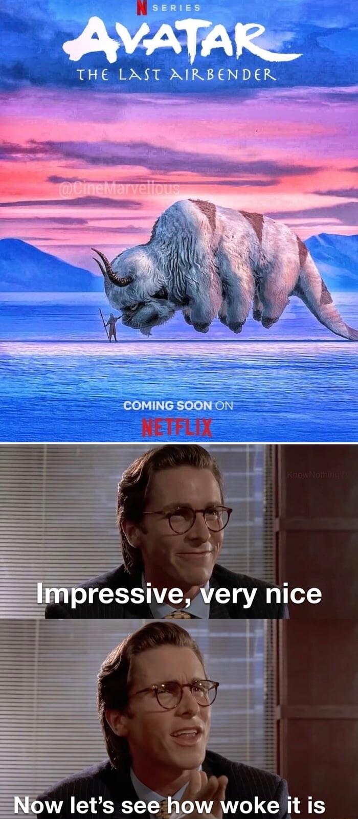 SERIES M THE LAST AIRBENDER COMING SOON ON HETFER 7 Wy y Impressivevery nice