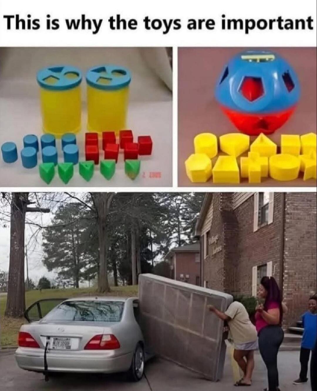 This is why the toys are important