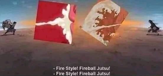 Fire Style Fireball Jutsu Fire Style Fireball Jutsu