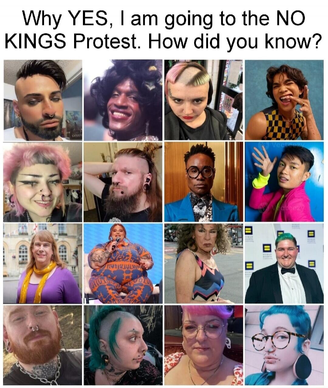 Why YES, I am going to the NO KINGS Protest. How did you know?