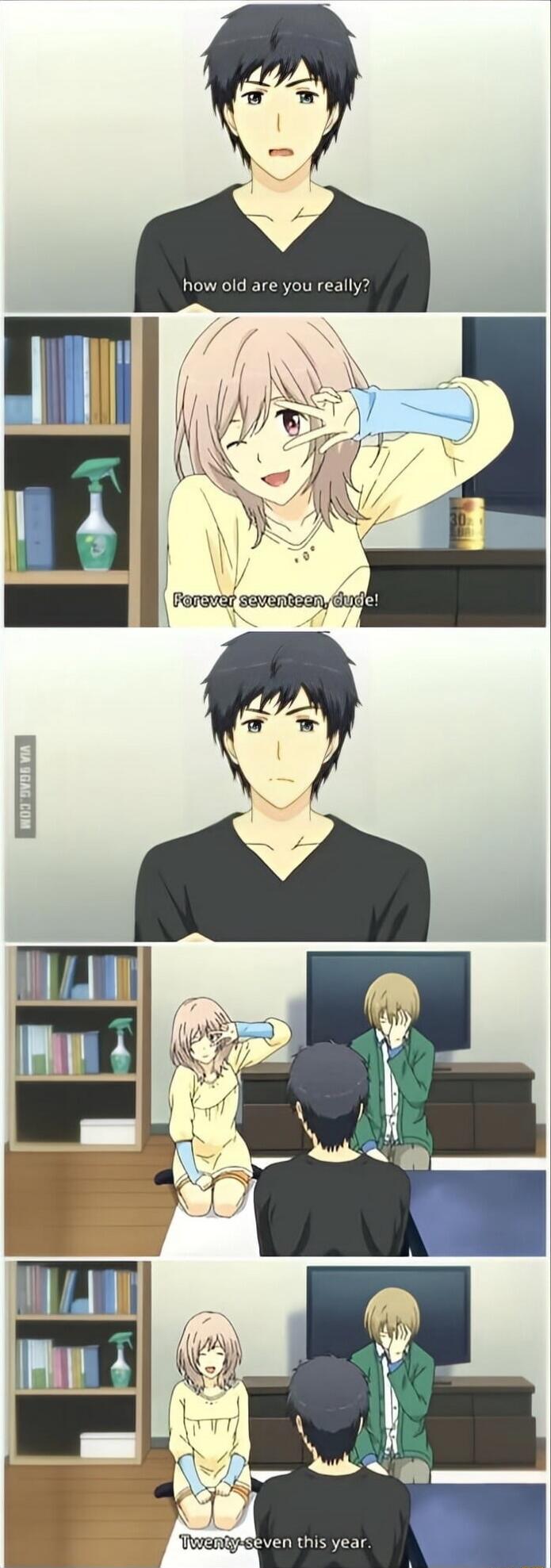 how old are you really?
Forever seventeen, dude!
Twenty-seven this year.