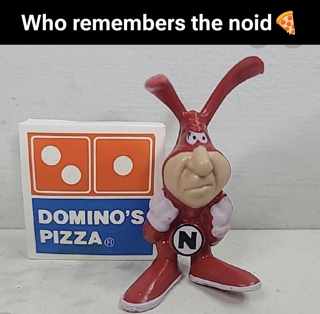 Who remembers the noid 🍕 DOMINO'S PIZZA®