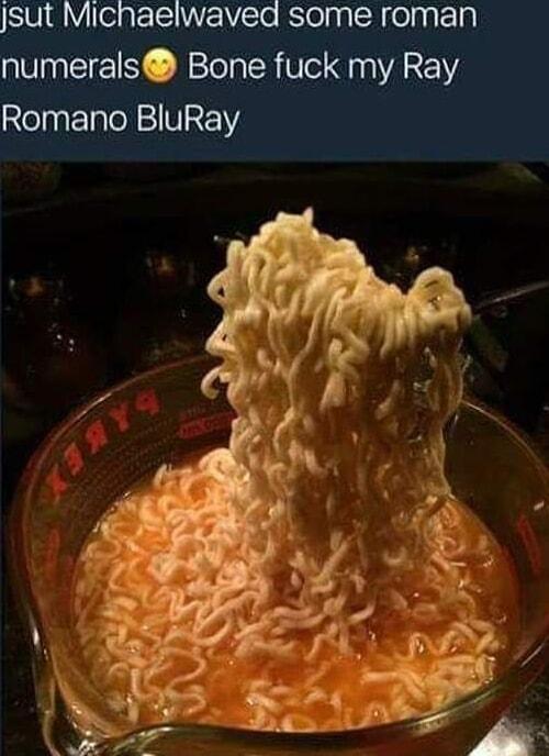 jsut Michaelwaved some roman numerals Bone fuck my Ray Romano BluRay