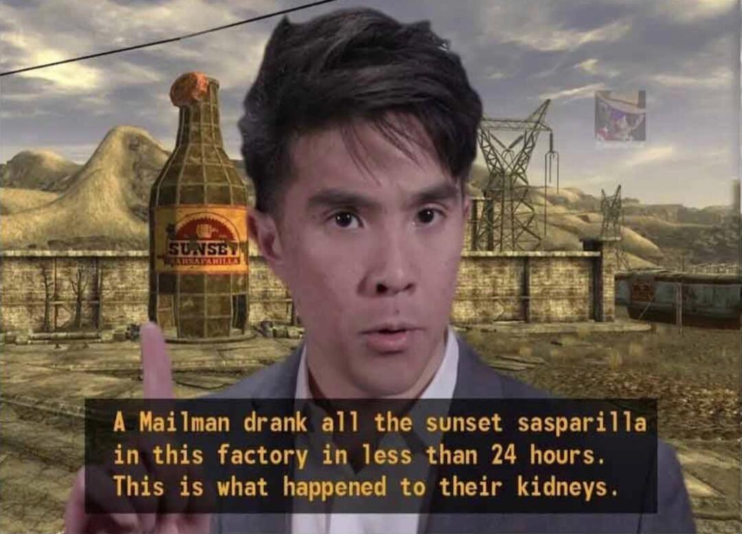 ilnan drank all the sunset sasparilla in this factory in less than 24 hours This is what happened to their kidneys AR