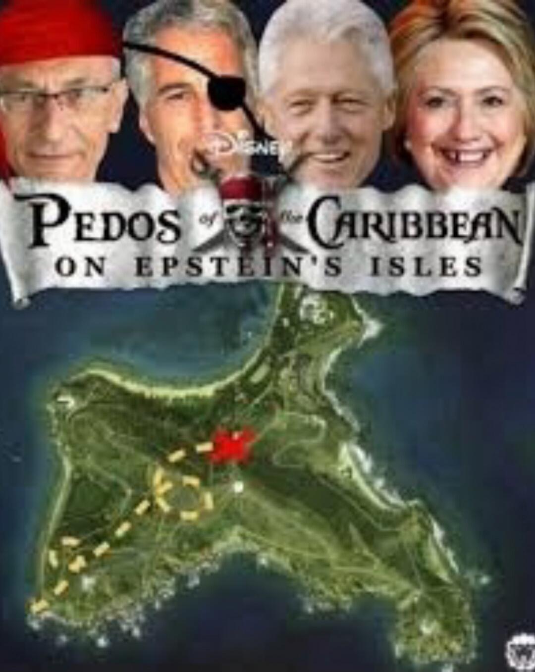 PEDOS OF THE CARIBBEAN ON EPSTEIN'S ISLES