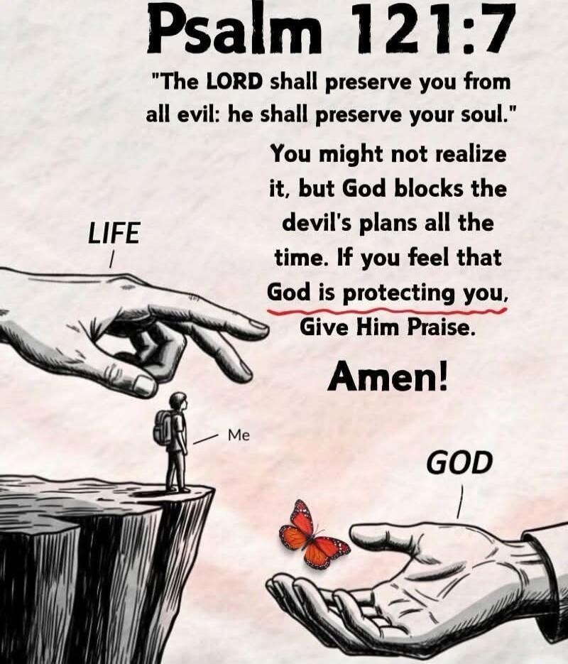Psalm 121:7
