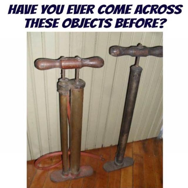 HAVE YOU EVER COME ACROSS THESE OBJECTS BEFORE