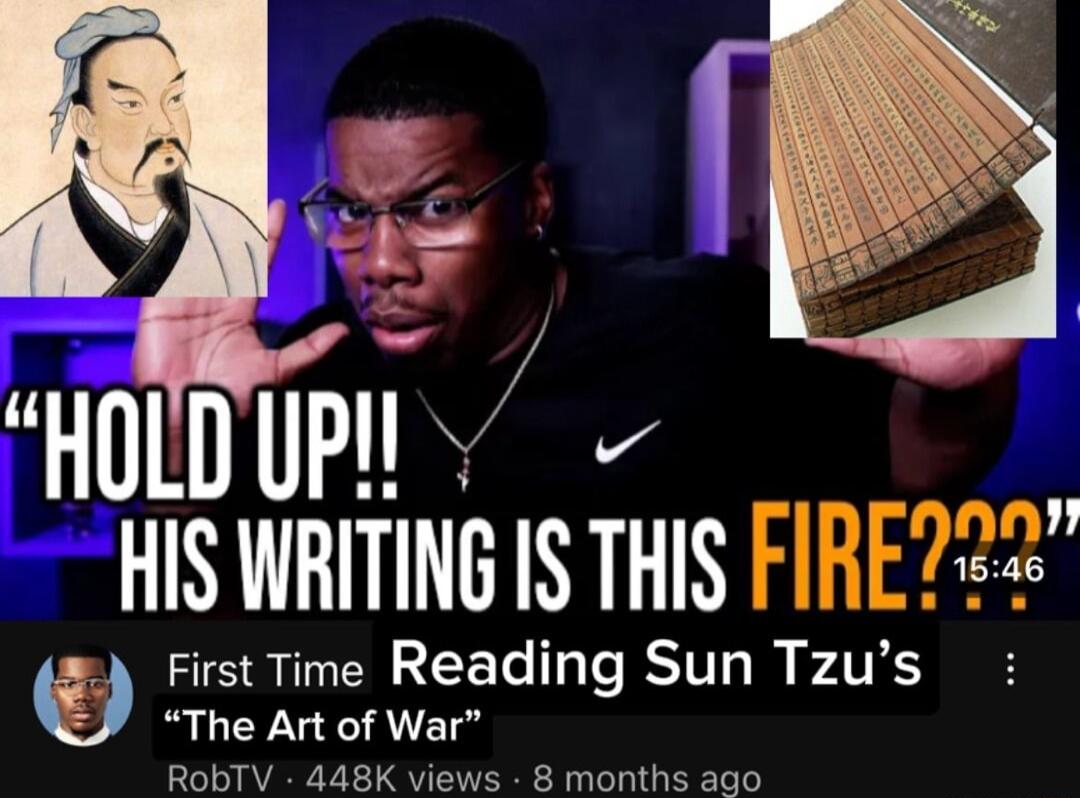 Sopas WO HIS WRITING IS THIS FIRE22 First ime Reading Sun Tzus The Art of War RobTV 448K views 8 months ago