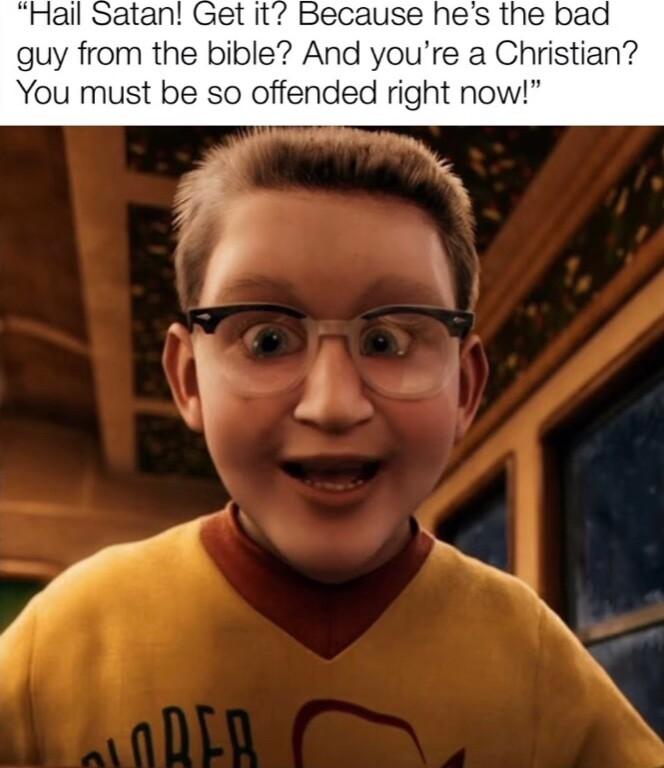 guy from the bible And youre a Christian You must be so offended right now