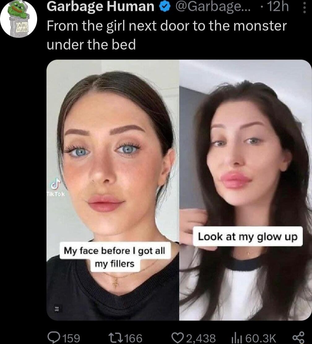 Garbage Human Garbage 12h From the girl next door to the monster under the bed F11 1166 2438 1603K L